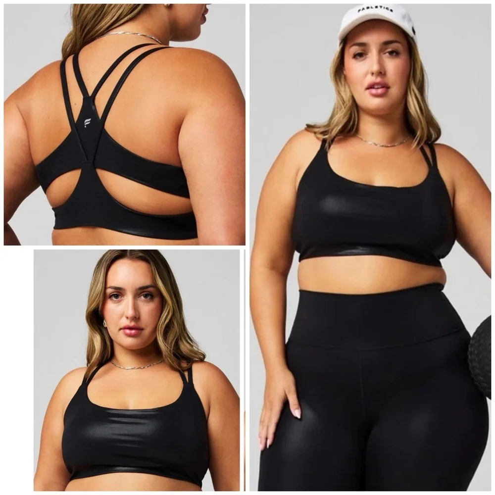 Fabletics Principal low Impact‎ Shine Bra Size XL